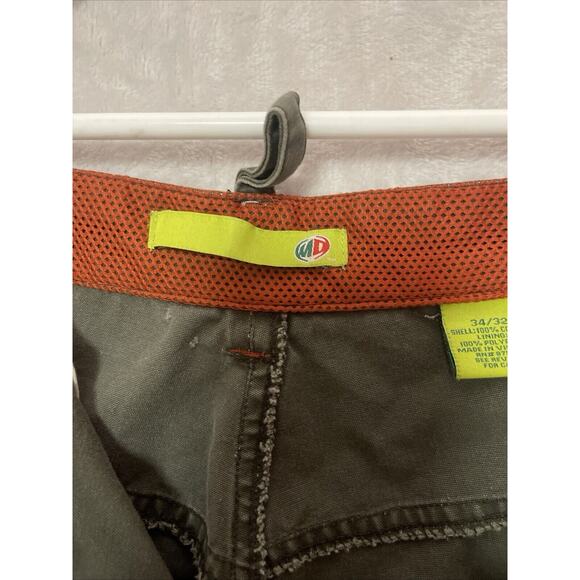 Mountain Dew Cargo Pants Mens 34x32 Khakis Y2K Pocket Baggy Vintage Flaws - Picture 15 of 15